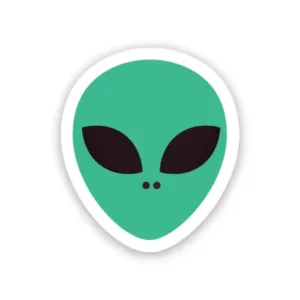 Alien Sticker
